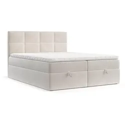 BOXBETT Velto 140/200 cm Creme im Paros Stoff
