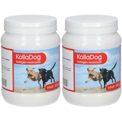 Kollagen Hydrolysat Kolladog Pulver vet. 2x 2x500 g
