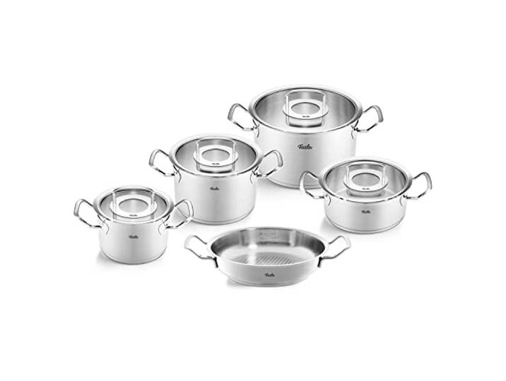 Topf-Set FISSLER Original-Profi Collection , silber (silberfarben), Töpfe, Made in Germany