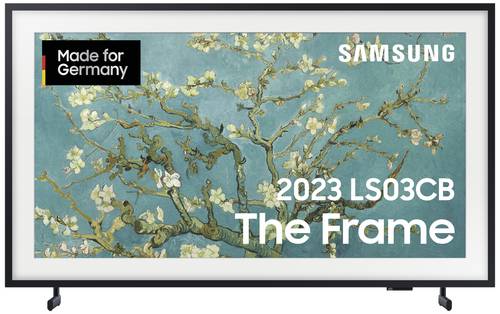 Samsung GQ32LS03CBUXZG QLED-TV 80 cm 32 Zoll EEK F (A - G) CI+, DVB-C, DVB-S2, DVB-T2 HD, QLED, Smart TV, UHD, WLAN Schwarz