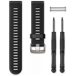 Garmin Forerunner 935 (22 mm, Silikon), Uhrenarmband, Schwarz