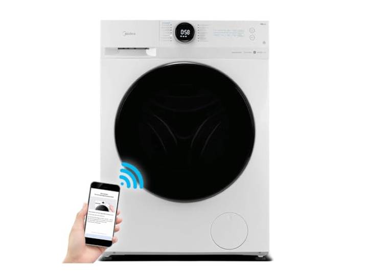 Midea 10 kg Waschmaschine 1400 U/min Energieklasse A weiß MF200W100WB-14A