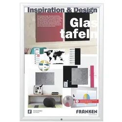 Franken Wechselrahmen »Outdoor & abschließbar BS1903« silber, 48.2x65.5x1.7 cm