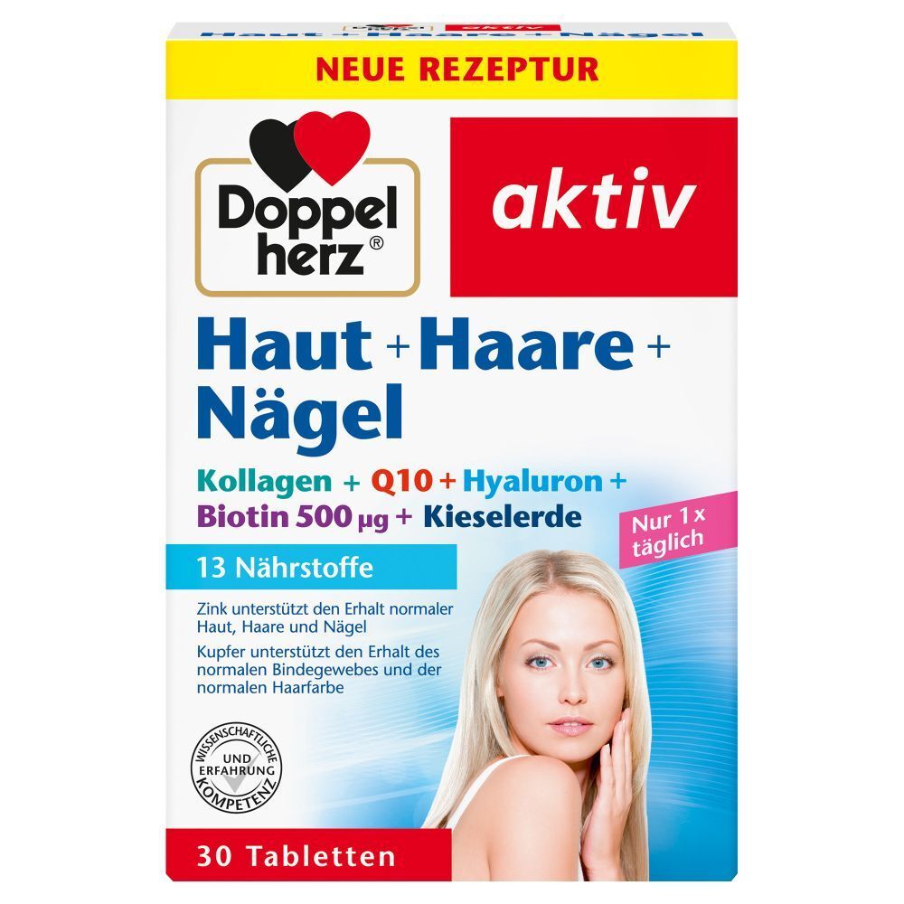 Doppelherz Haut+Haare+Nägel Tabletten 30 St