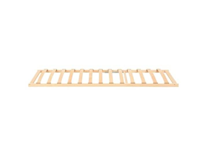 KTHLBRH Lattenrost braun 90 x 190 cm Buche massiv Festes Netz, stabile Halterung, modernes Design, einfache Reinigung, Schlafzimmer