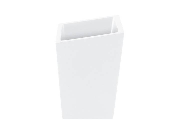 Spirella Zahnbecher Yoshi Mattweiss 11 × 7.6 × 7.6 cm