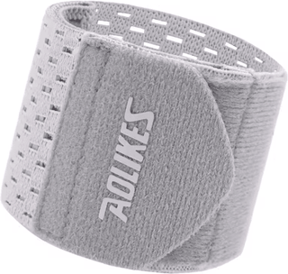 Inspire Picks AOLIKES Adjustable Wrist Wrap Compression Wrist Support For Weightlifting, Basketball & Sports gray