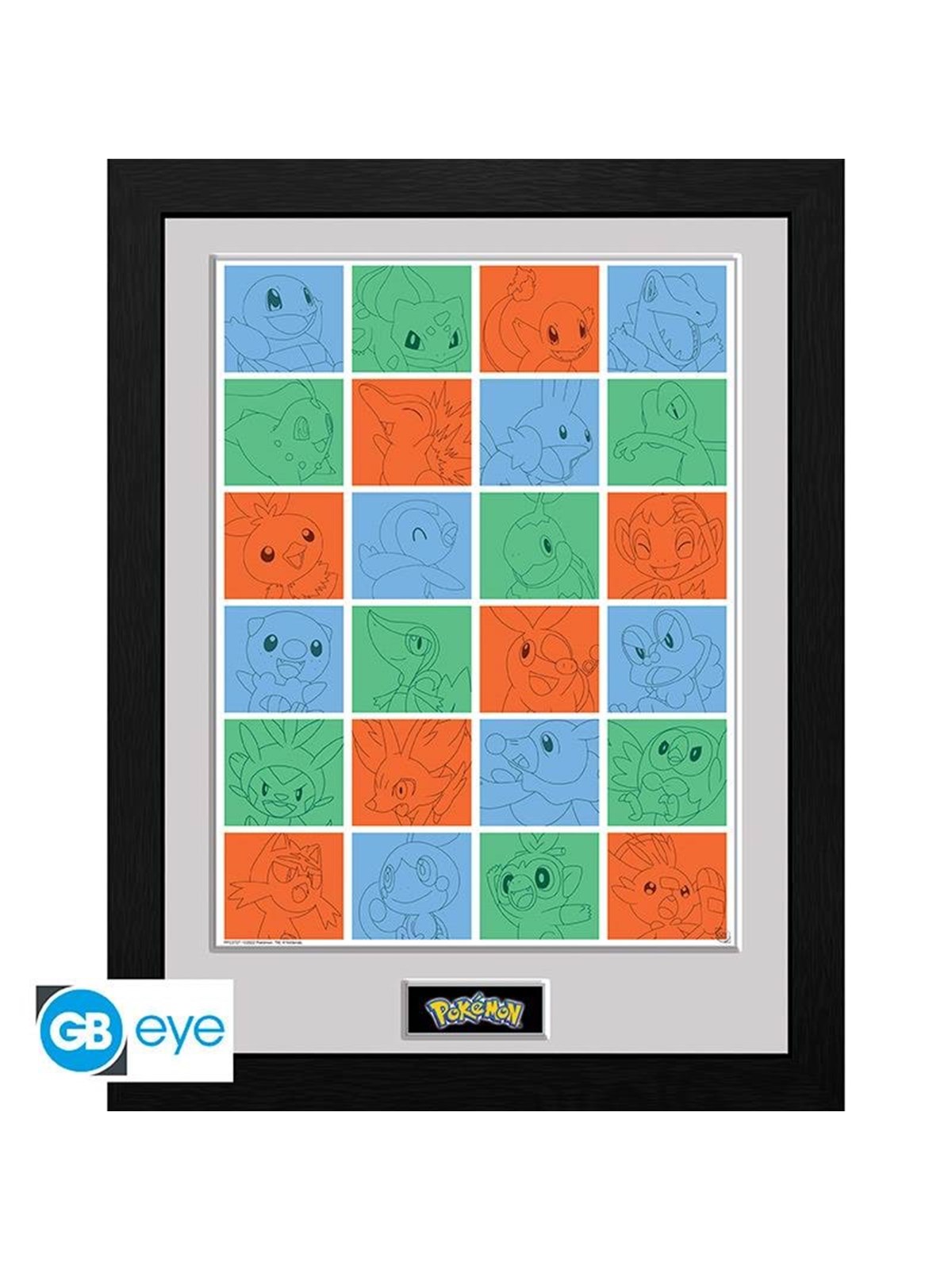 ABYstyle - Framed Print First Partner Grid - 30.5 x 40.6 cm - Bild