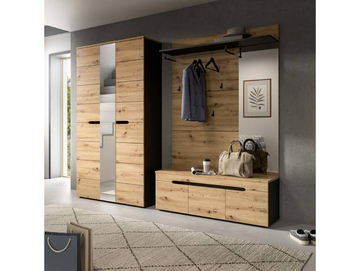 Ensemble composé de vestiaire Canu 3 240cm Marron