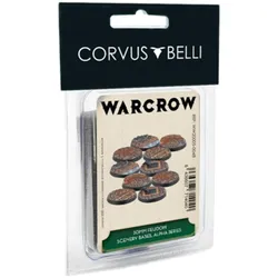 Warcrow 30mm Feudom Scenery Bases, Alpha Series