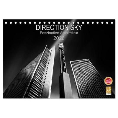 Direction Sky - Faszination Architektur 2026 (Tischkalender 2026 DIN A5 quer), CALVENDO Monatskalender