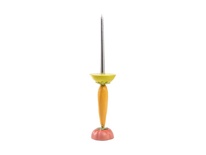 Design Kerzenstander „Vitamin Carrot“ Multicolor Seletti