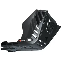 Racetech, Motorrad Zubehör, (RTECH) REVOLUTION TECHNOPOLYMER MOTORABDECKUNG KOVE 800 X PRO / RALLLY '24-'25 SCHWARZ