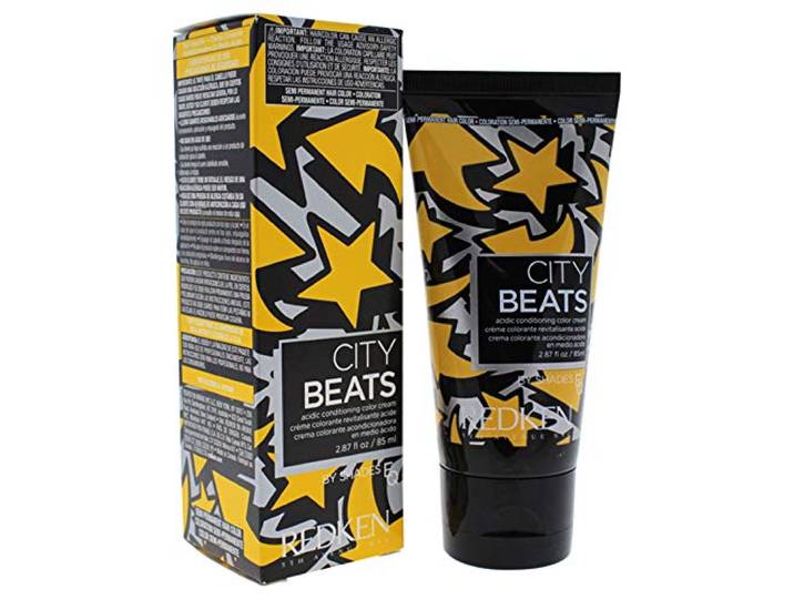 Redken CITY BEATS acidic conditioning color #yellow cab 8