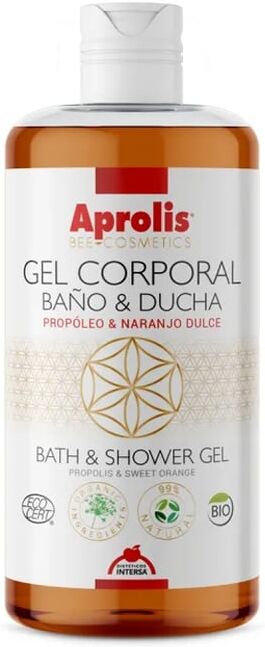 Dieteticos Intersa Gel de Banho Própolis e Laranja Doce 500 Ampolas