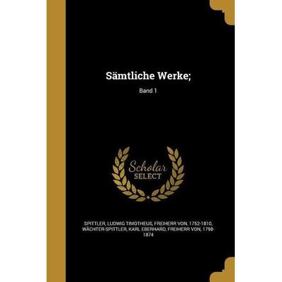 GER-SAMTLICHE WERKE BAND 1, Taschenbuch von , Creative Media Partners, LLC, 978-1-373-96397-0
