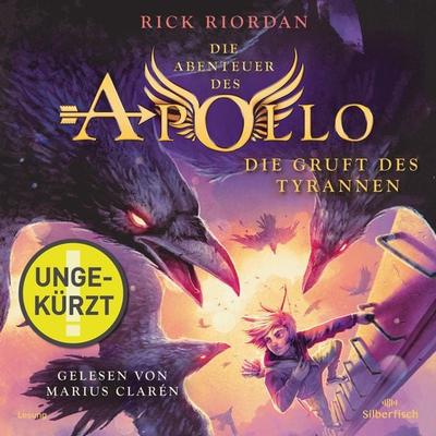 Die Abenteuer des Apollo 4: Die Gruft des Tyrannen - Rick Riordan, Audio, 9783844936278