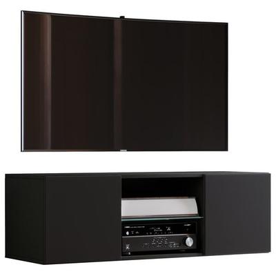 TV Wand Hänge Lowboard Fernsehschrank Jusa 115