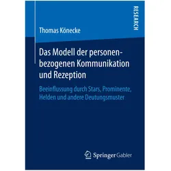 Das Modell der personenbezogenen Kommunikation und Rezeption, Fachbücher von Thomas Könecke