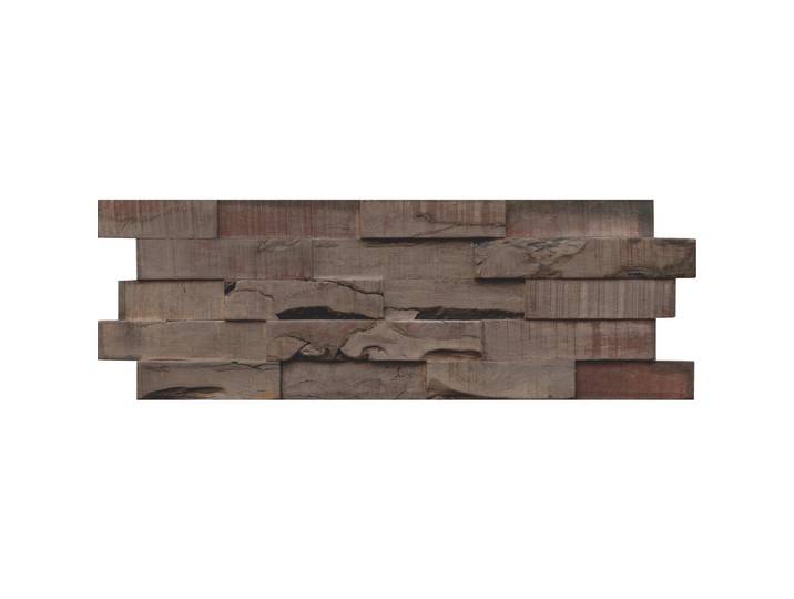 WANDVERKLEIDUNG SLIMWOOD HEVEA CHARRED