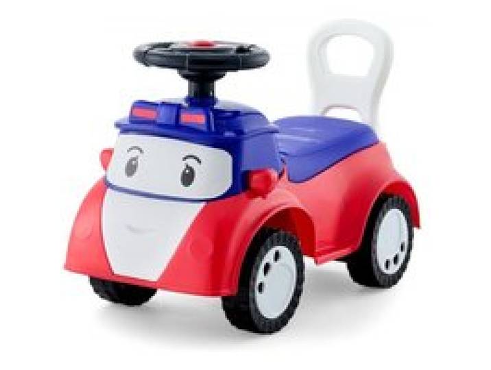 VEVOR Rutschauto, 620x275x395 mm Rutscher für Kinder, Rutschfahrzeug mit Musik und Stauraum unter dem Sitz, 25 kg Tragkraft, Lauflernhilfe für Kleinkinder von 19 bis 36 Monaten, Rot