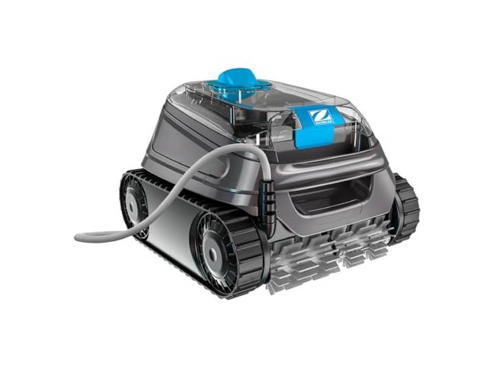 Robot Piscine électrique CNX 20 Zodiac pour Piscine 10x5 m. Nettoie Fond\, parois et Ligne d’Eau. Aspiration cyclonique et agilité Tout Terrain. Câble de 15 m + Filtration Fine