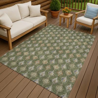 Addison Rugs Machine Washable Indoor/ Outdoor Casual Greenwood Chantille Rug