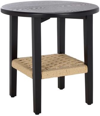 "SAFAVIEH Rakoma 19-Inch Wood Side Table, Scandinavian - 19"" W x 19"" D x 19"" H"