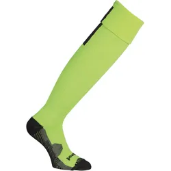 uhlsport Team Performance Stutzenstrümpfe flash grün/schwarz 41-44