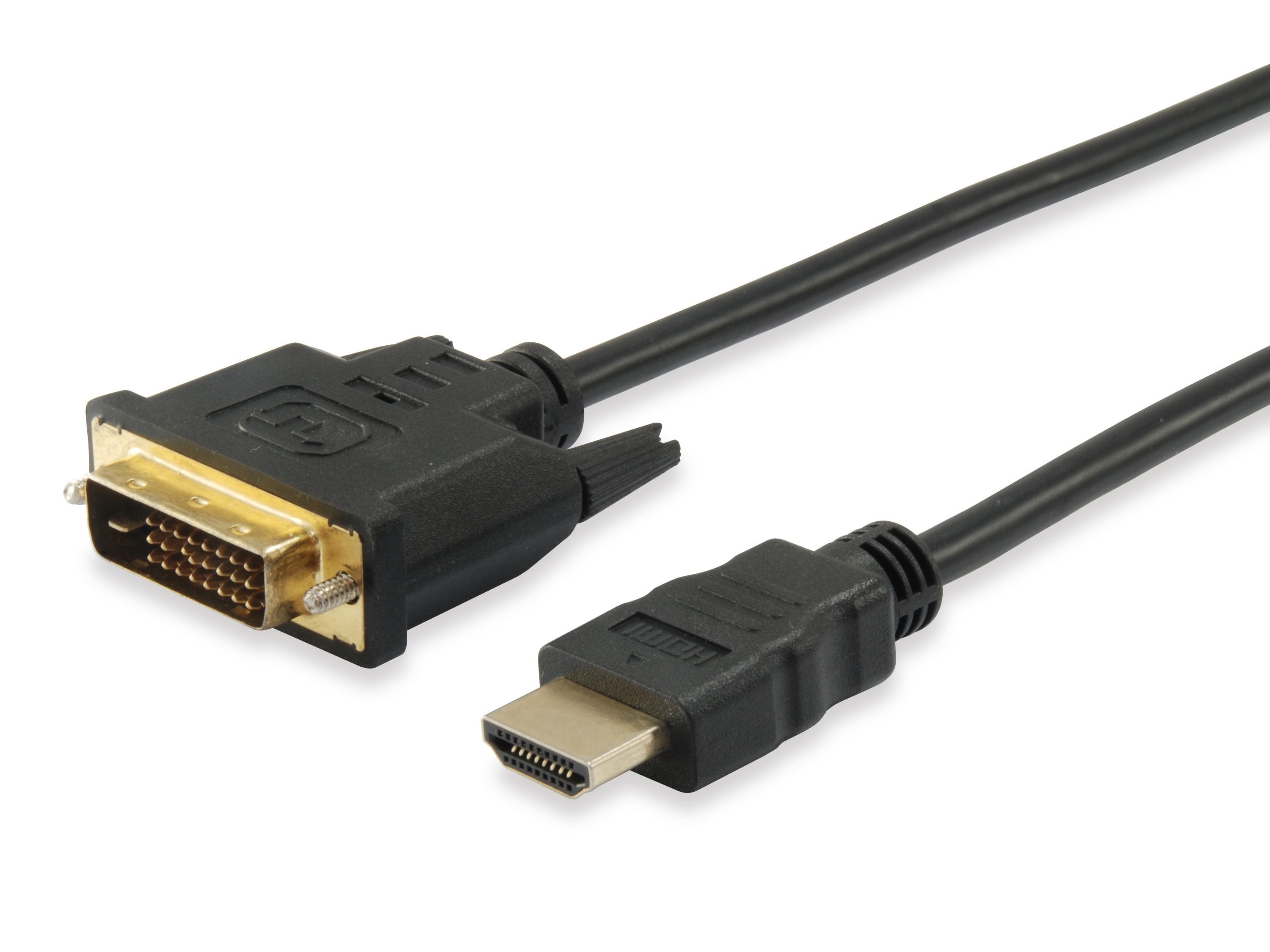 EQUIP 119323 HDMI ZU DVI-D Single Link Adapter Kabel, Stecker / Stecker, 3.0m
