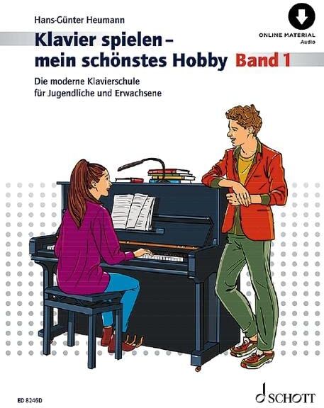 Hans-Günter Heumann - Klavierspielen - mein schönstes Hobby: Die moderne Klavierschule für Jugendliche und Erwachsene. Band 1. Klavier. (Klavier spielen - mein schönstes Hobby, Band 1) - Preis vom 11.10.2026 03:10:56 h