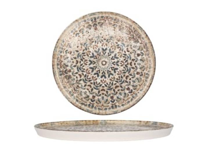 Rinart Speiseteller - Aztec - Porzellan - 28 cm - 6er Set
