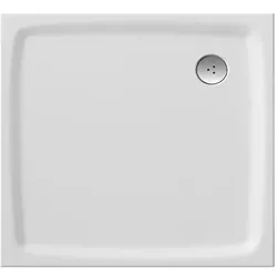 Ravak Quadratische Duschwanne 90 x 90 cm, gegossener Marmor XA037711010