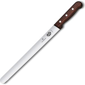 Victorinox Schinkenmesser Wood 5.4200.36, Ahornholzgriff, abgerundete Edelstahlklinge 36 cm