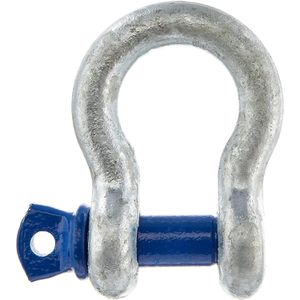Braun-GmbH Schäkel 71036, 1000kg, Ø 10mm, geschweifte Form, Stahl hochfest