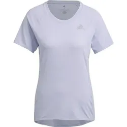 ADIDAS Damen Runner T-Shirt, Größe S in Weiß Weiß