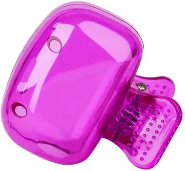 Modern Mode Marketplace Travel Toothbrush Cover Clip On Toothbrush Head Protector Cap purple