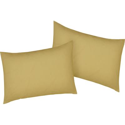 Kissenbezug BELLANA "Mako-Jersey-Exclusiv", beige (weizen), B:60cm L:40cm, Baumwolle, Obermaterial: 100% Baumwolle, Kissenbezüge, Kissenbezug, aus reiner Baumwolle