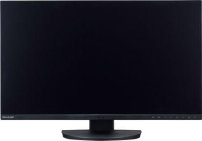 Sharp Desktop-Display MultiSync EA272Q, LCD-Monitor, 27"(69 cm), 2560 x 1440 QHD, HDMI/USB/Display Port, höhenverstell-, neig und drehbar, schwarz