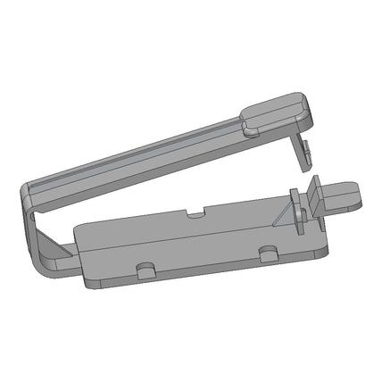 N&L Elektrotechnik N & L Kabelhalter Befestigungsclip selbstklebend 555ST halogenfrei, UV-stabili (555ST)