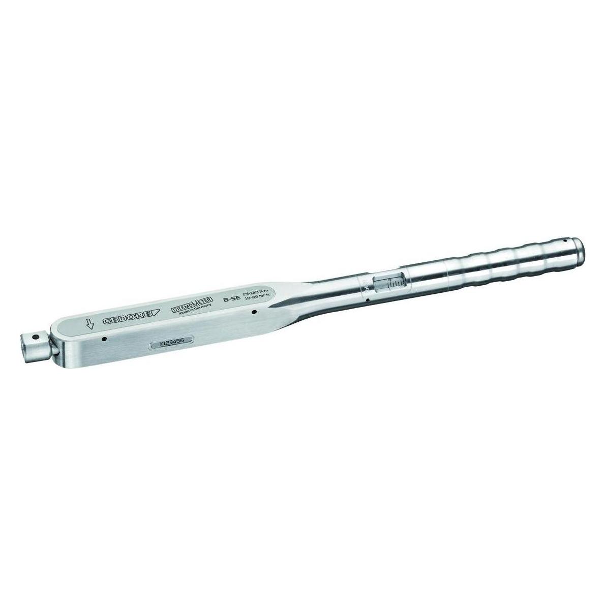 Gedore 7481-01 Drehmomentschlüssel DREMOMETER B-SE A+S 25-120 Nm (25 - 120 Nm) (1427091)