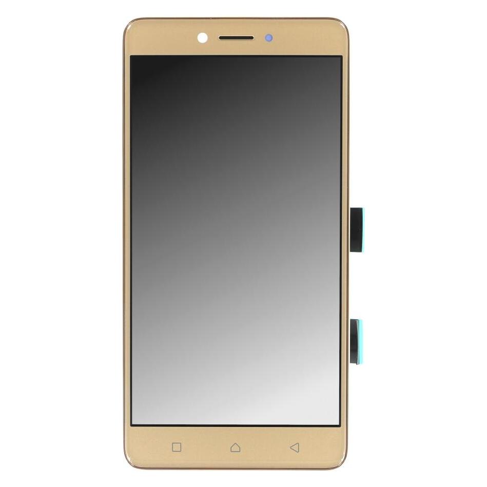 OEM Display + Rahmen für Lenovo K6 Note Gold (Display, Lenovo K6 Note) (46492933)