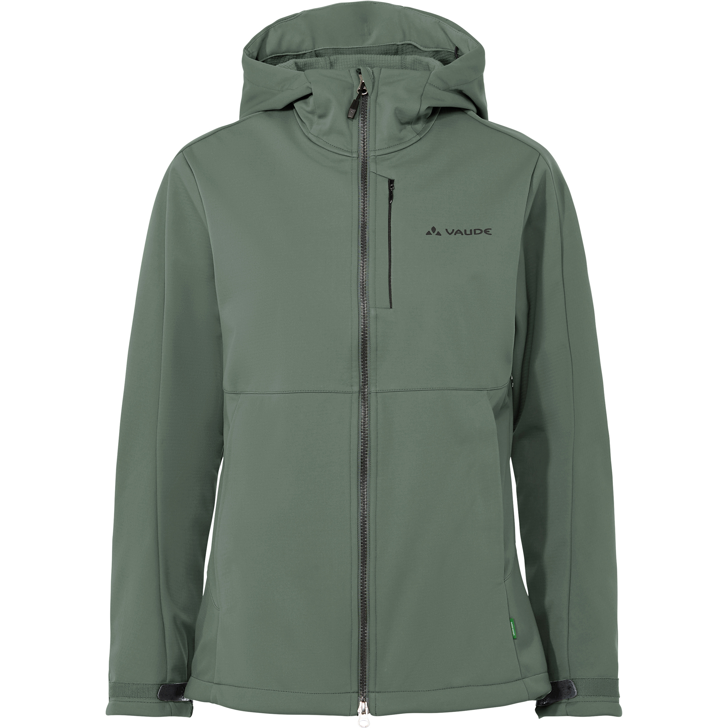 Vaude All Year Elope Softshell II Damen Softshelljacke gruen Größe XS Trekking Wasserabweisend Wasserabweisend