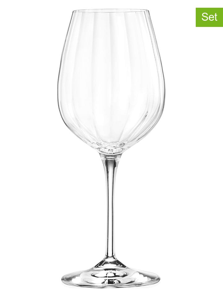 RCR cristalleria 6er-Set: Weingläser "OptiQ" - 460 ml - onesize
