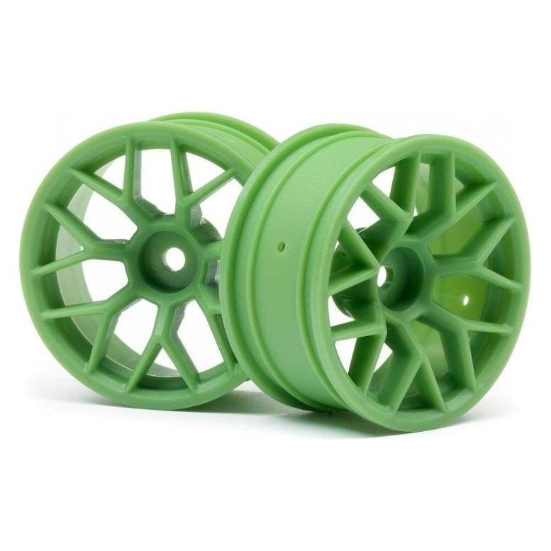 HPI Rtr Wheel 26mm Green (6mm Offset/2pcs) (112811)