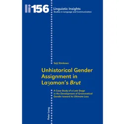 Unhistorical Gender Assignment in Layamon's 'Brut', Fachbücher von Seiji Shinkawa