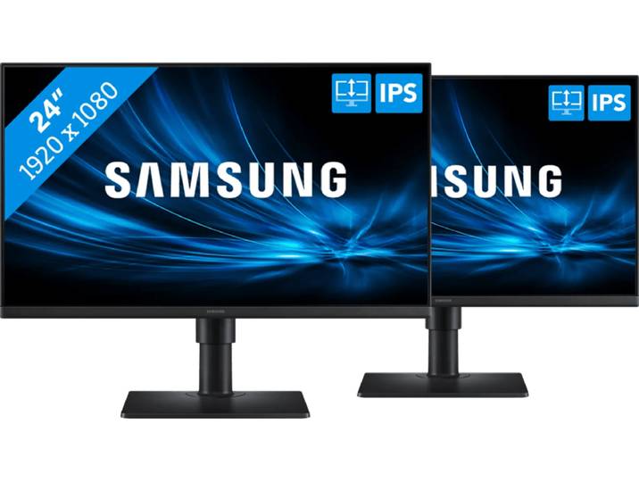 Samsung Essential S4 LS24D402GAUXEN Duo Pack