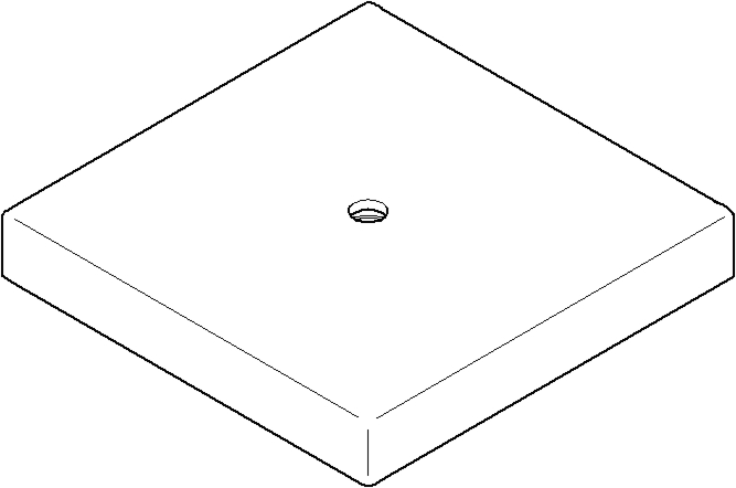 Dornbracht Rosette Ablaufgarnitur 092778041-08 platin