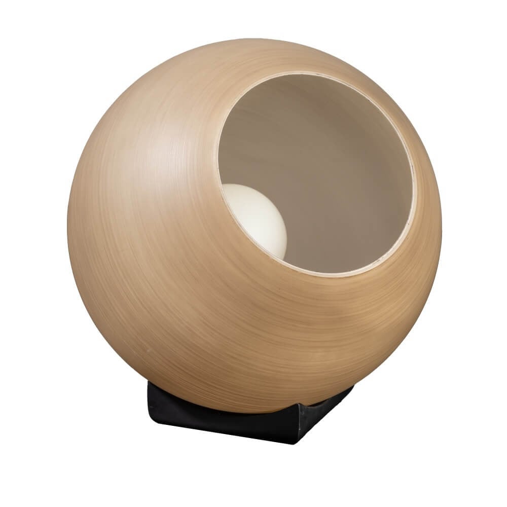 Tafellamp Orb Saturn ETH Beige en Zwart - Ø 35 cm