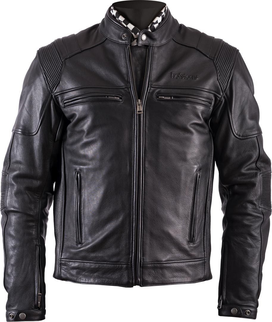 Helstons Trust Motorrad Lederjacke 20160149-Noir-L